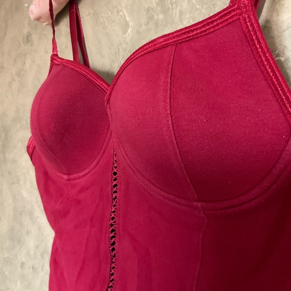 Vintage 90s Y2K Bongo Bustier Crop Top - Picture 2 of 6